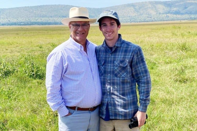 Thad and Aiden Heartfield. Thad continues to search for his son.