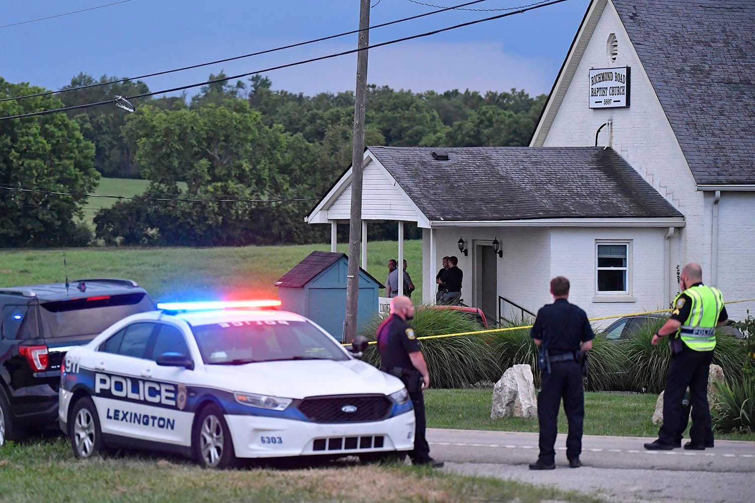 Officials identify suspect in Kentucky shootings at church and airport