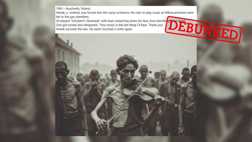 How influencers are getting clicks by sharing AI-generated, fake images of the Holocaust