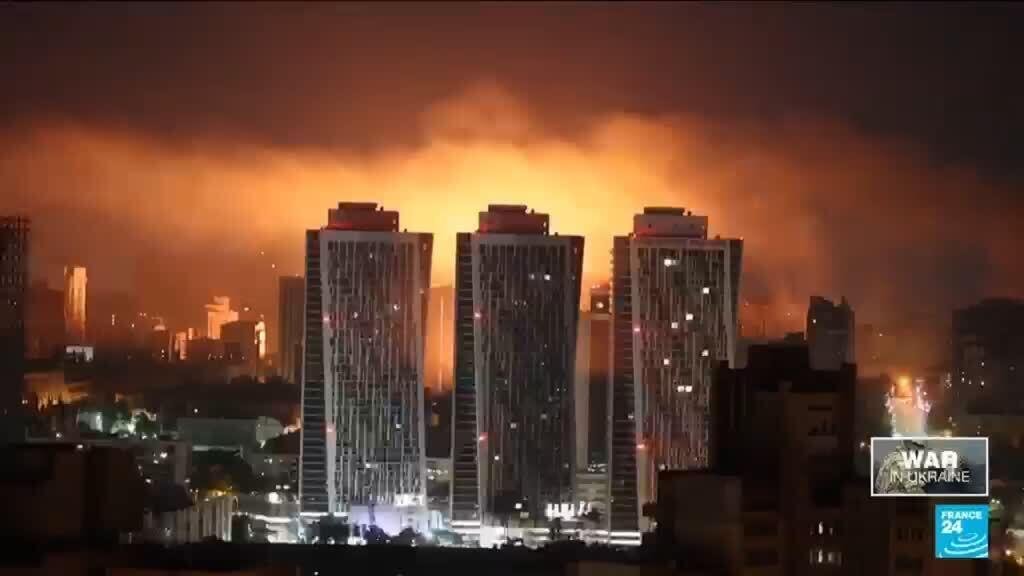 Russia hits Kyiv in heaviest aerial attack since war began